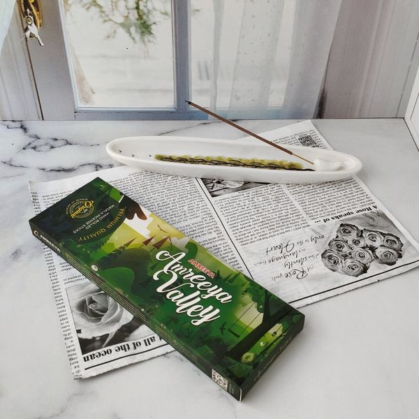 عود دست ساز هندی رایحه آمریا ولی برند آمریا