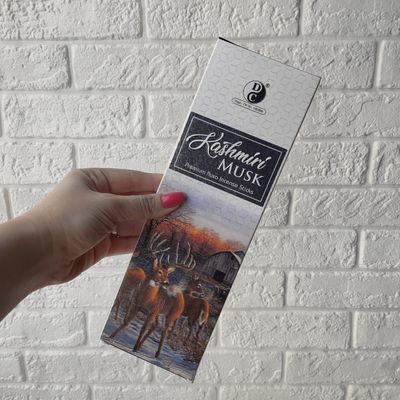 عود دست ساز هندی رایحه مشک کشمیری برند دی سی