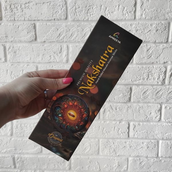 عود دست ساز هندی رایحه ناکشاترا برند آمریا