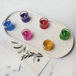 شمع ژله ای رنگی مدل بند انگشتی