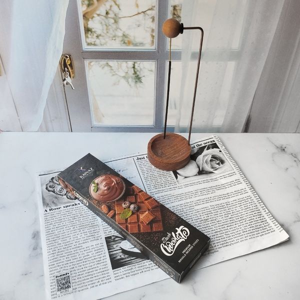 عود دست ساز هندی رایحه دارک چاکلت برند کایناز