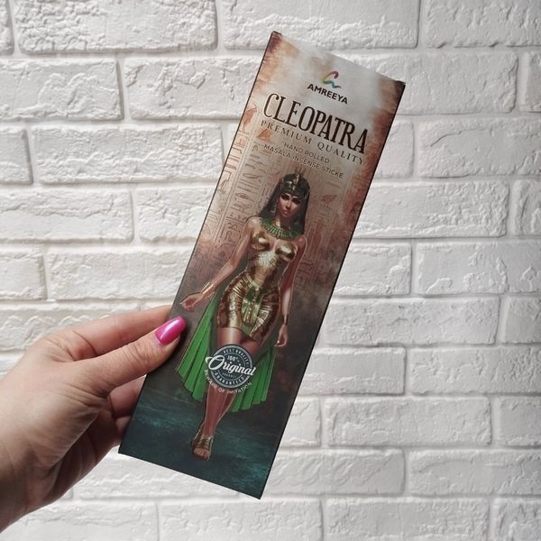 عود دست ساز هندی رایحه کلوپاترا برند آمریا