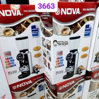 آسیاب قهوه نوا مدل NOVA NM-3663HPDG