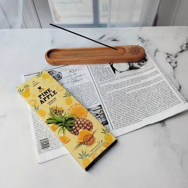 عود دست ساز هندی رایحه آناناس برند آمریا