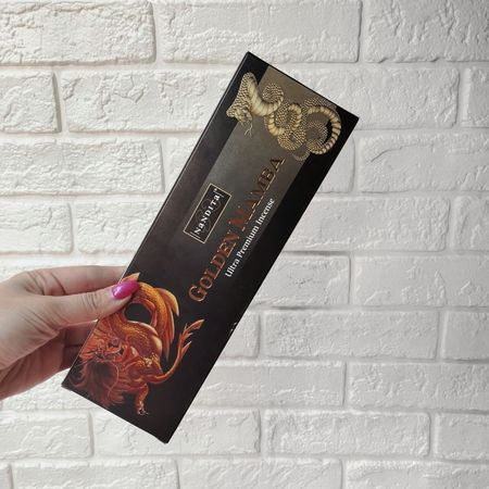 عود دست ساز هندی رایحه گلدن مامبا برند ناندیتا