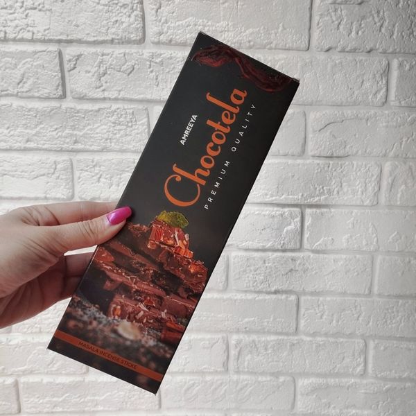 عود دست ساز هندی رایحه شکلات برند آمریا