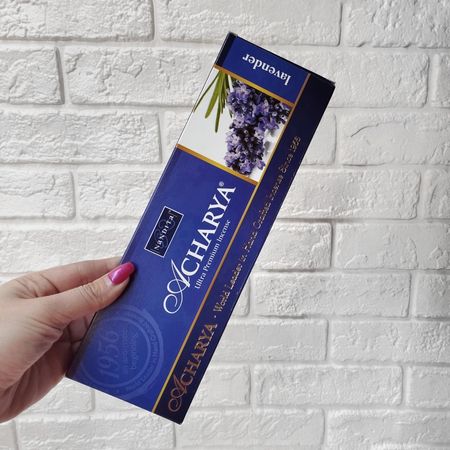 عود دست ساز هندی رایحه آچاریا لاوندر برند ناندیتا