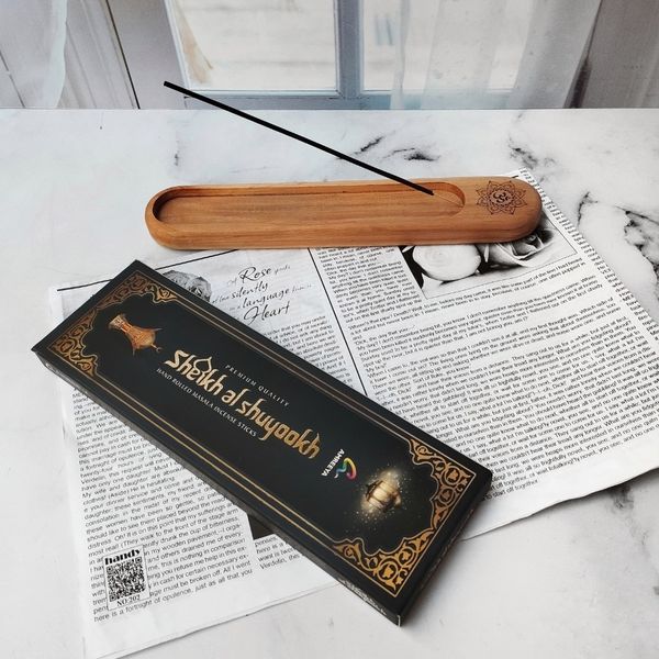 عود دست ساز هندی رایحه شیخ الشیوخ برند آمریا