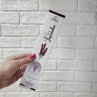 عود شرکتی بدون ذغال رایحه لاوندر برند آمریا