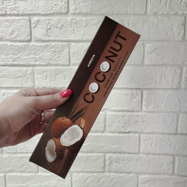 عود دست ساز هندی رایحه نارگیل برند آمریا