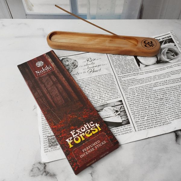 عود دست ساز هندی رایحه اگزوتیک فارست برند نابیلا