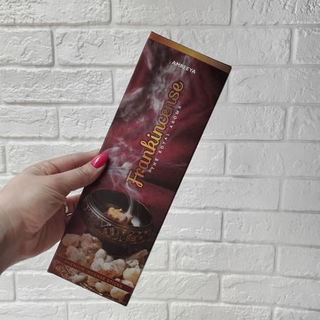 عود دست ساز هندی رایحه کندر برند آمریا