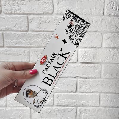 عود دست ساز هندی رایحه کاپیتان بلک برند بیک