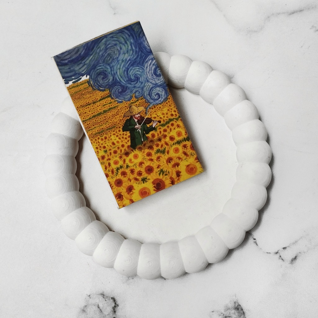 کبریت فانتزی جعبه مقوایی مدل ویالون ون گوگ