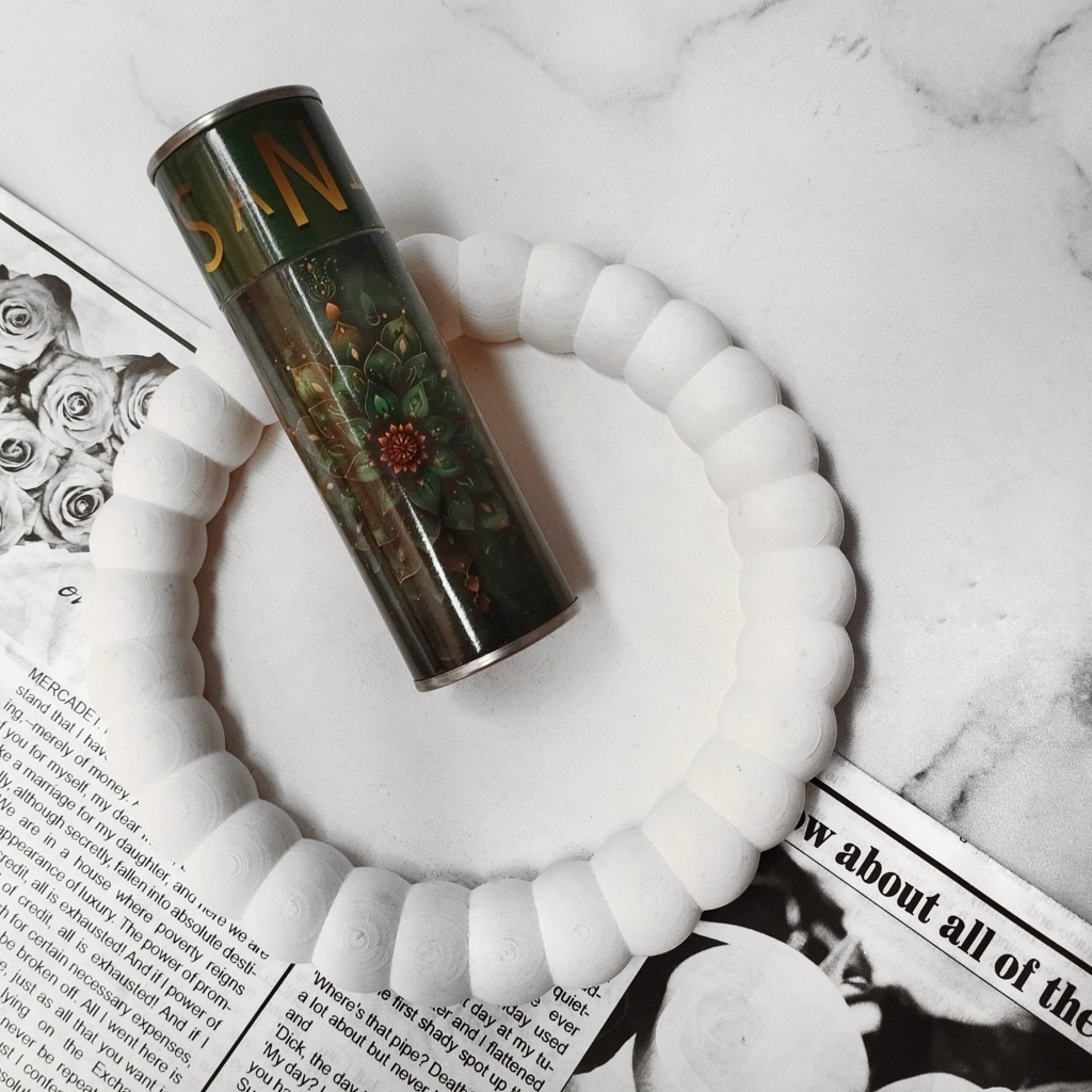 کبریت فانتزی جعبه فلزی مدل ماندالای سبز برند سانی