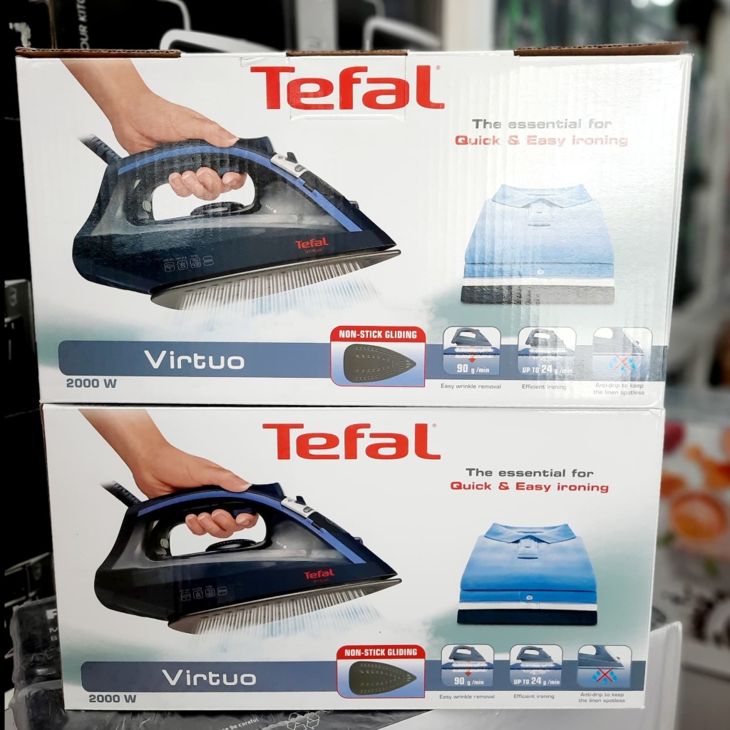 اتو بخار تفال مدل Virtuo FV1713 TEFAL Steam Iron Virtuo FV1713