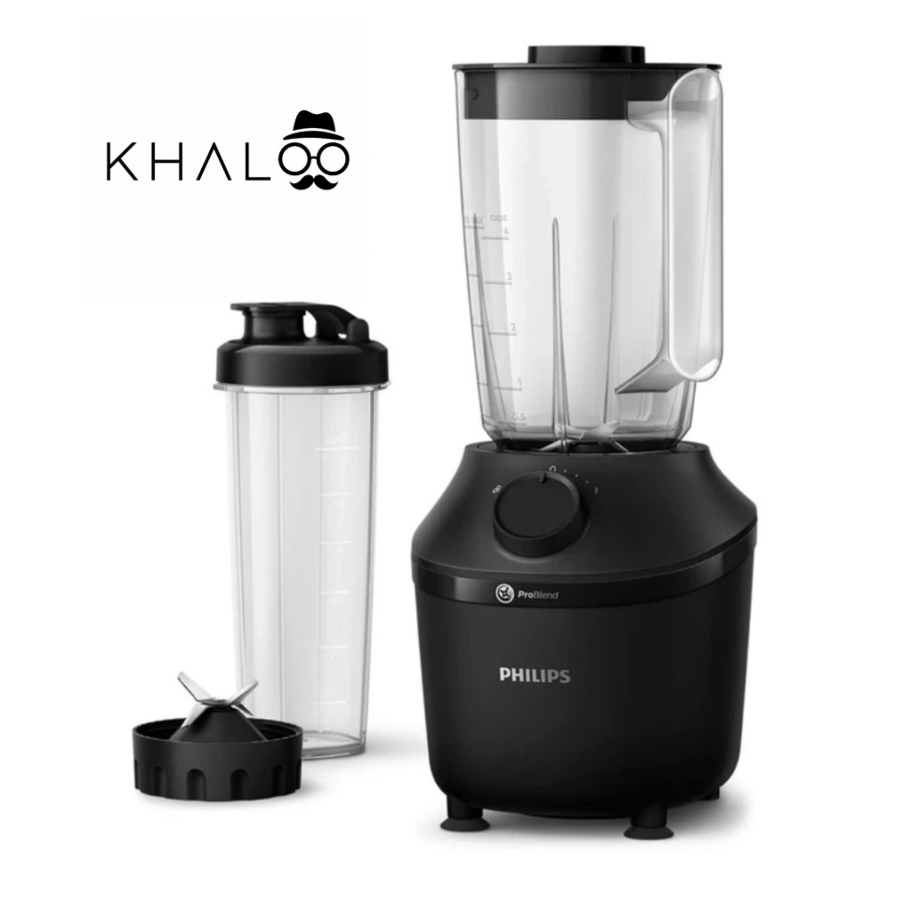 مخلوط کن فیلیپس مدل HR2291 ظرفیت 2 لیتر 2 کاره با کاسه شیشه ای