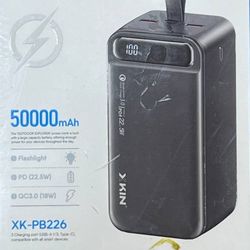پاوربانک ایکس کین مدل 22.5W ظرفیت 50000 میلی آمپر ساعت