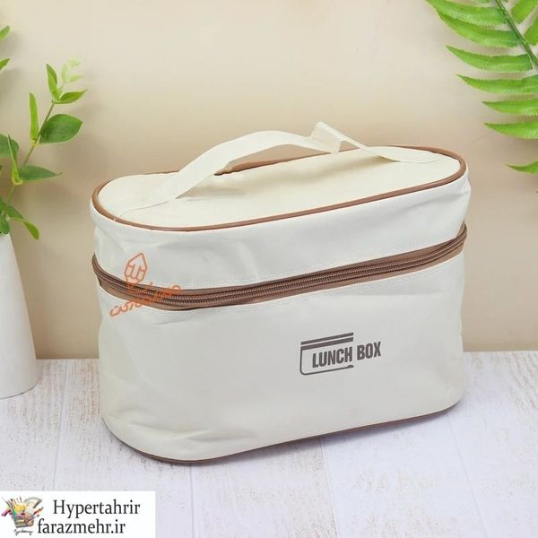 ظرف غذا 4 تکه کیف دار کد 6689