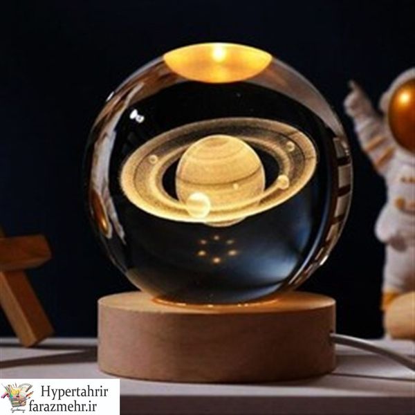 چراغ خواب گوی کریستال در دو سایز ( 6 - 8 ) سانت