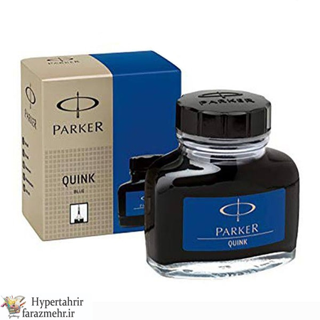 جوهر خودنویس پارکر ( Parker )  مدل Quink رنگبندی ( آبی - مشکی - قرمز - سبز - سرمه ای- فیروزه ای  )