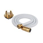 ست بازسازی 9 تکه سرویس بهداشتی قاجاری سفید طلا (5 سال گارانتی شیرآلات)