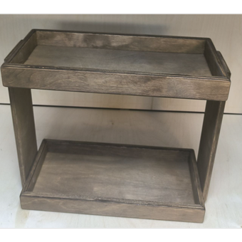 استند چوبی دو طبقه