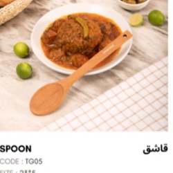 قاشق متوسط مدل TG05
