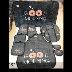 سرویس 11 پارچه چاپی کارما هوم مدل GOOD MORNING