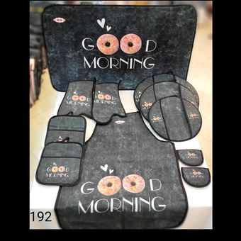 سرویس 11 پارچه چاپی کارما هوم مدل GOOD MORNING