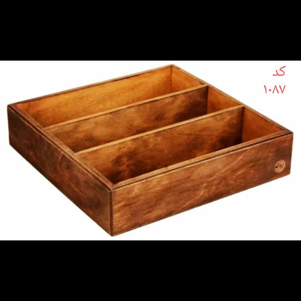 جا قاشق چنگال سه خانه کابینتی
