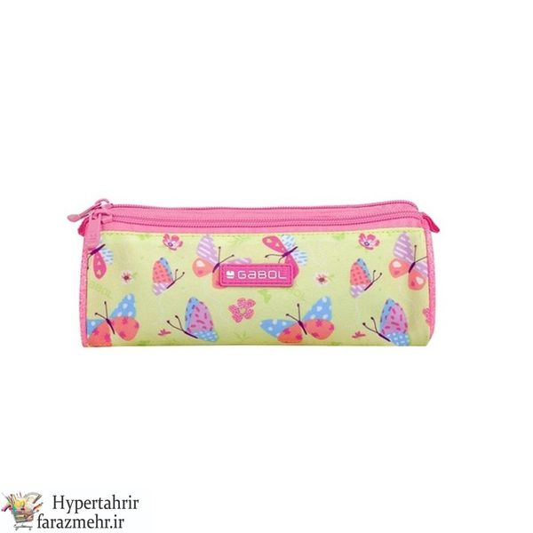 جامدادی گابل(Gabol)سه زیپ مدل(ainbow-Voilet-Tizas-Spaca-Sticker-Cherry-Roller-Diary-Jasmine -Climb-Fantasy-Virtual-Ball-Skull-