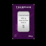 شمش نقره 100 گرمی توکنیکو