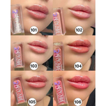 رژلب مایع مدل 3D Mega Shine گلدن رز اصل (شماره 101)