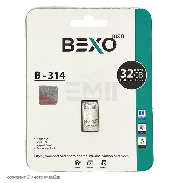 فلش bexo/بکسو 32 گیگ مدل B-314
