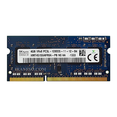 رم لپ تاپ 4 گیگ Hynix DDR3-PC3L-1600-12800 MHZ 1.35V