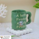 ماگ دسته دار طرح روز های هفته