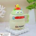 ماگ دسته دار طرح دلقک خندان در طرح های مختلف