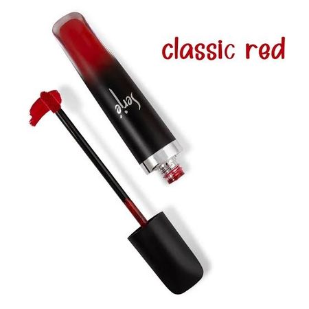 رژ لب مایع مخملی مات سرژه کد 101 (Classic Red)
