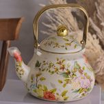 کتری لعابی طرح گنجشک