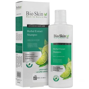 شامپو سیتروس مناسب موهای چرب بایو اسکین