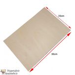 تخته سه لایه A4 ( طول 30 عرض 20 سانتیمتر )