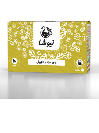 چای سیاه و زنجبیل - Ginger + Black Tea