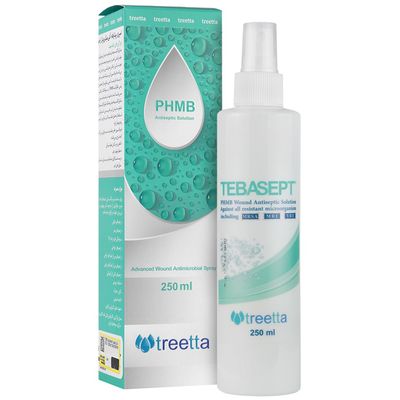 اسپری ضد عفونی کننده زخم 250 سی‌سی Treetta
