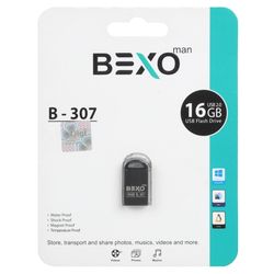 BEXO B-307 USB2.0 Flash Memory-16GB (گارانتی داده پردازی آواتک) مشکی