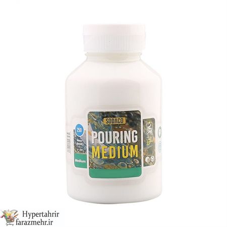 مدیوم پورینگ برای رنگ اکریلیک 250ml سوداکو کد068