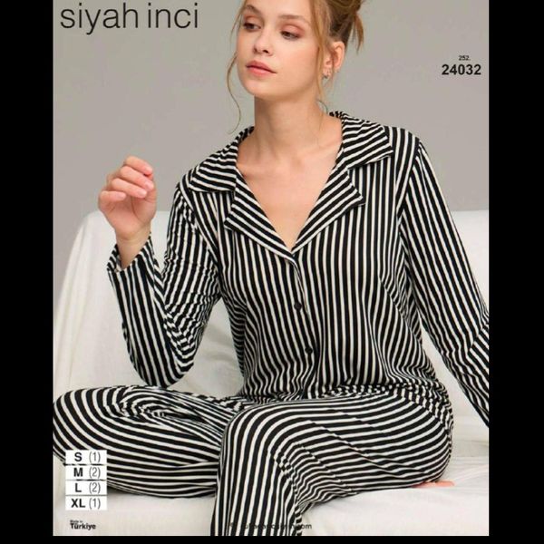 ست بلوزشلوار ناز دخترانه😍 برند siyah inci🇹🇷 -2