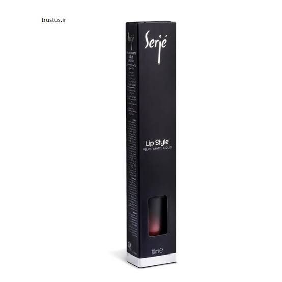 رژ لب مایع مخملی مات سرژه کد 102 (Persian Plum)