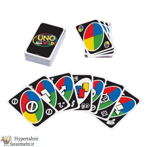 بازی فکری اونو ( UNO ) بردیا در مدل های ( میکی موس و دوستان  - BTS - NO MERCY - AII WILD )