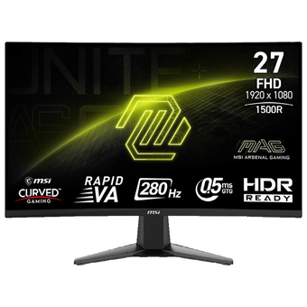 مانیتور خمیده 27 اینچ ام اس آی MAG276CXF FHD R-VA 280Hz 0.5ms